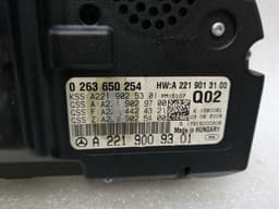 MERCEDES-BENZ MERCEDES S-CLASS W221 MOPF Instrument Cluster A2219009301 Speedometer Hybrid — thumbnail 4