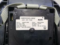 MERCEDES-BENZ Mercedes S-Class W221 Comand Navi Switch A2218707058 Multi Function Switch — thumbnail 10