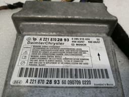 MERCEDES-BENZ Mercedes S-Class W221 Safety Module ECU A2218702893 Air Control Unit SRS — thumbnail 4