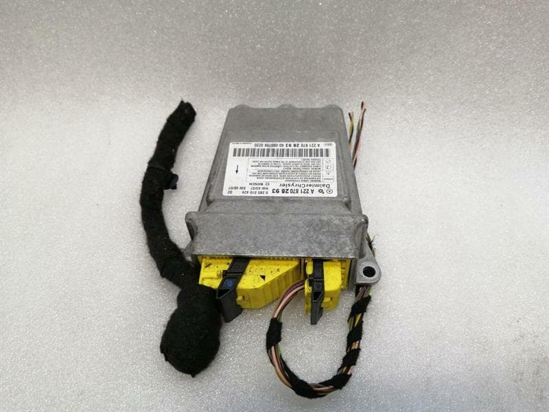 MERCEDES-BENZ Mercedes S-Class W221 Safety Module ECU A2218702893 Air Control Unit SRS