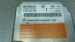 MERCEDES-BENZ Mercedes CLK W209 Safety Module ECU A2038207385 Air Control Unit SRS W203 — thumbnail 5