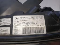 MERCEDES-BENZ Mercedes GLK X204 Left Head LightA2048207259 Headlights Left USA HALOGEN — thumbnail 7