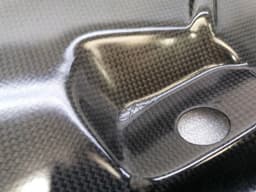FERRARI FERRARI 360 F131 360CS CHALLENGE STRADALE ENGINE COVER 67358600 CARBON LEFT — thumbnail 3