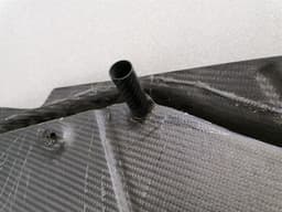 FERRARI FERRARI 360 F131 360CS CHALLENGE STRADALE ENGINE COVER 67358600 CARBON LEFT — thumbnail 7