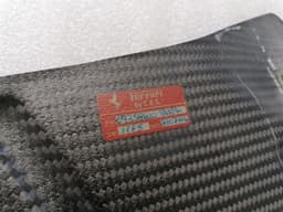 FERRARI FERRARI 360 F131 360CS CHALLENGE STRADALE ENGINE COVER 67358600 CARBON LEFT — thumbnail 6