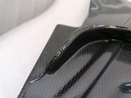 FERRARI FERRARI 360 F131 360CS CHALLENGE STRADALE ENGINE COVER 67358600 CARBON LEFT — thumbnail 4