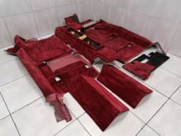FERRARI Ferrari 360 F131 Red Floor Carpet Set 657128 RIGHT HANDLE RHD — thumbnail 2