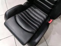 FERRARI GENUINE OEM FERRARI 360 F131 MODENA F360 SPORT SEATS BLACK LEATHER PAIR ELECTRO — thumbnail 9