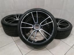 PORSCHE Porsche 911 992 TURBO Alloy Wheel 992601025AA 0KM Alloy Rim NEW CENTRAL LOCK — thumbnail 3