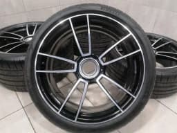 PORSCHE Porsche 911 992 TURBO Alloy Wheel 992601025AA 0KM Alloy Rim NEW CENTRAL LOCK — thumbnail 4