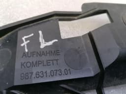 PORSCHE Porsche Cayman 987 Left Headlight Carrier 98763117301 Holder Headlights Left — thumbnail 8