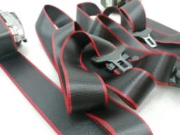 PORSCHE Porsche Cayman 981 front seat belt set 98180303303 0G4 seat belt belt front — thumbnail 3