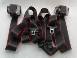 PORSCHE Porsche Cayman 981 front seat belt set 98180303303 0G4 seat belt belt front — thumbnail 1