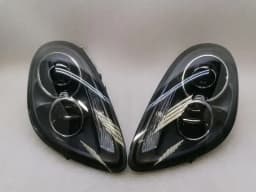 PORSCHE Porsche Cayman 981 GTS Headlight Set AFS 98163123309 Headlamp 98163123409 — thumbnail 1
