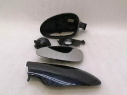 PORSCHE Porsche Cayman 987 left door mirror 99773161902 exterior mirror left — thumbnail 1