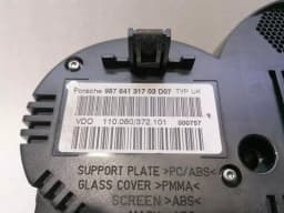 PORSCHE Porsche Cayman S 987 Instrument Cluster 98764131703 Speedometer MPH — thumbnail 4