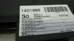 PORSCHE Porsche Boxster 997 RHD Glovebox Knee Cover Set 99755244302 Right Hand Drive Leather — thumbnail 6