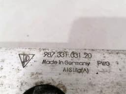 PORSCHE Porsche Cayman 987 Undertray 98733116120 Underfloor Trim MANUAL ONLY — thumbnail 9
