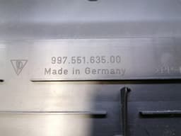 PORSCHE Porsche Cayman 987 Luggage Compartment Cover 98755104504 Trunk Trunk Trim — thumbnail 8