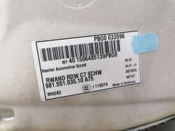 PORSCHE Porsche Cayman 981 Cover 98155103510 Trim — thumbnail 8
