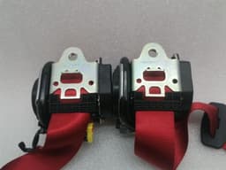 PORSCHE Porsche Cayman 981 front seat belt 98180303303 red red seat belt belt front — thumbnail 7
