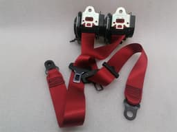 PORSCHE Porsche Cayman 981 front seat belt 98180303303 red red seat belt belt front — thumbnail 8