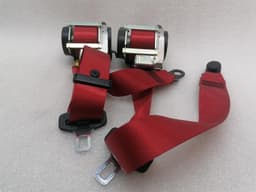 PORSCHE Porsche Cayman 981 front seat belt 98180303303 red red seat belt belt front — thumbnail 4