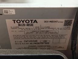 LEXUS Lexus RX RX450h AL20 CD player 86120-48S30 USA audio system controller — thumbnail 9