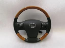 LEXUS LEXUS RX RX350 Steering Wheel 45100-0E131-0E131-C0 RX350 Steering Wheel WOOD WOOD — thumbnail 1