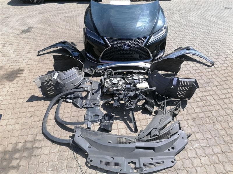LEXUS 2019-2022 LEXUS RX RX450h AL20 front end facelift lexus lock carrier front mask