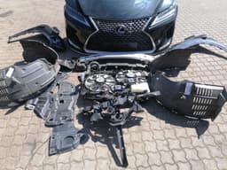 LEXUS 2019-2022 LEXUS RX RX450h AL20 front end facelift lexus lock carrier front mask — thumbnail 6