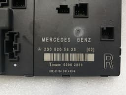 MERCEDES-BENZ Mercedes SL R230 right door module A2308205826 door control unit right front — thumbnail 6