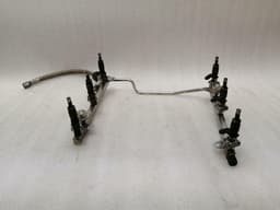 MERCEDES-BENZ Mercedes SL R230 Fuel Rail A2720701495 Fuel Injection Moulding Pipe Distributor M272 V6 — thumbnail 1