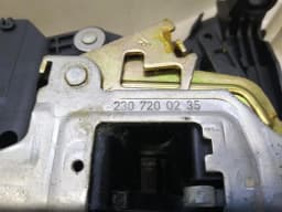 MERCEDES-BENZ MERCEDES SL R230 FRONT RIGHT DOOR LOCK A2307200635 RIGHT HAND DRIVE RHD — thumbnail 4