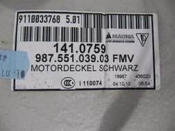 PORSCHE Porsche Boxster 987 Floor Matt Set 98763105002 Boot Liner — thumbnail 8