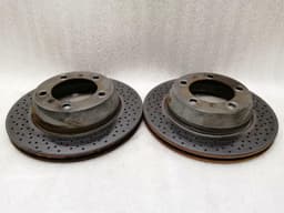 PORSCHE Porsche Cayman S 981 rear brake discs 98735240301 brake disc rear — thumbnail 4
