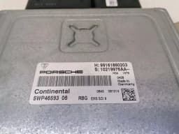PORSCHE Porsche Boxster 981 engine ECU 99161860203 engine control unit MA123 3.4 GTS VTS — thumbnail 4