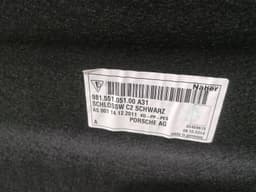 PORSCHE Porsche Boxster 981 Luggage Compartment Cover 98155104500 Boot Liner — thumbnail 5