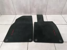 PORSCHE Porsche Boxster 981 floor mats red floor mats right hand drive RHD — thumbnail 1