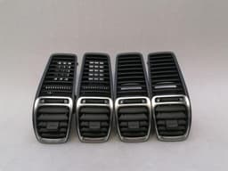 PORSCHE Porsche Boxster 981 air vent 98155214202 set of 4 ventilation nozzle ventilation grille — thumbnail 1