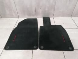 PORSCHE Porsche Boxster 981 floor mats red floor mats right hand drive RHD — thumbnail 7