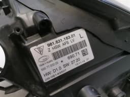 PORSCHE Porsche Boxster 981 GT4 GTS Left Head Light 98163126301 Headlight Left AFS — thumbnail 5