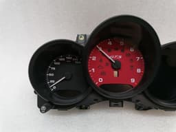 PORSCHE Porsche Boxster 981 Instrument Cluster 98164113701 MPH GTS CARMINE RED — thumbnail 7