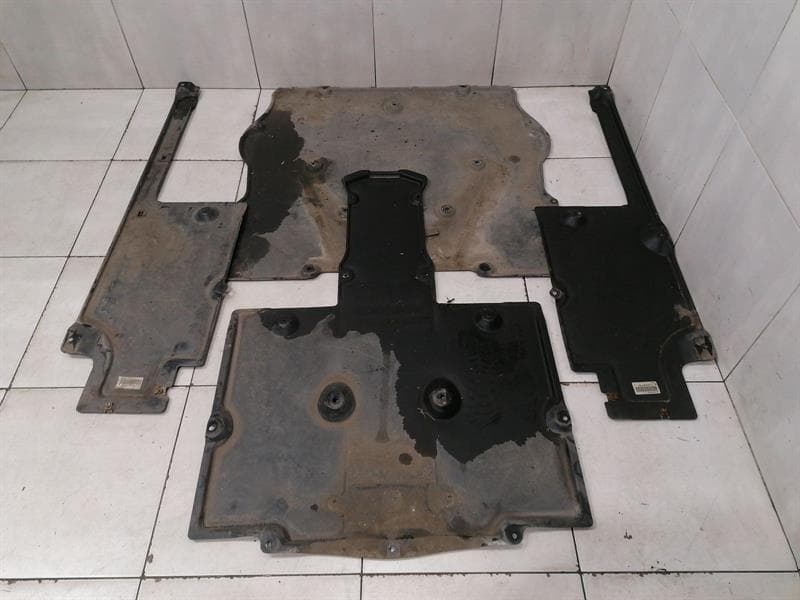 PORSCHE Porsche Boxster 981 Undertray set 99150460100 underbody trim set
