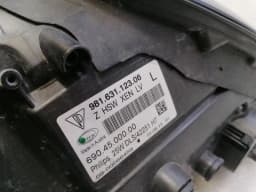 PORSCHE Porsche Boxster 981 left head light 98163122304 headlight left xenon RHD — thumbnail 4