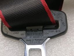 PORSCHE Porsche Boxster 718 GTS CAYMAN 981 seatbelt 98180303303 seat belt set — thumbnail 4