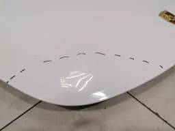 PORSCHE Porsche Boxster 981 Bonnet 99151101104 FAULTY Bonnet DEFECT!!! NO LOGO — thumbnail 3