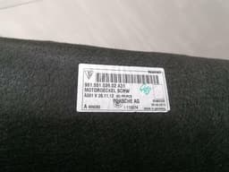 PORSCHE Porsche Boxster 981 Rear Luggage Compartment Cover Set 98155103512 Trim — thumbnail 9