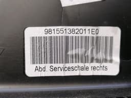 PORSCHE Porsche Boxster 981 98155138101 Blind covers — thumbnail 3