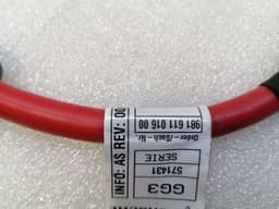 PORSCHE Porsche Boxster 981 Positive Battery Wiring Loom 98161101600 Wiring Harness — thumbnail 6